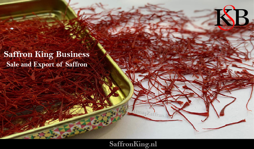 Selling and exporting of Afghan saffron