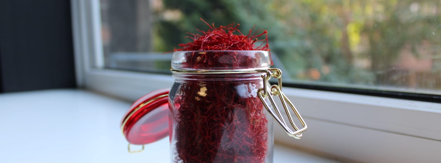 How much is sold per kilo of saffron in Europe?