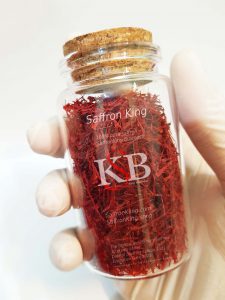 Purchase price of 2 grams of saffron in the Netherlands