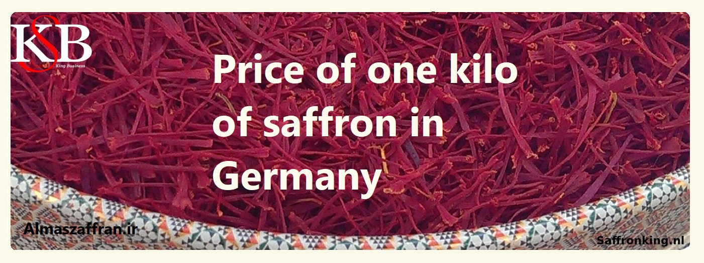 Price of one kilo of saffron in Germany
