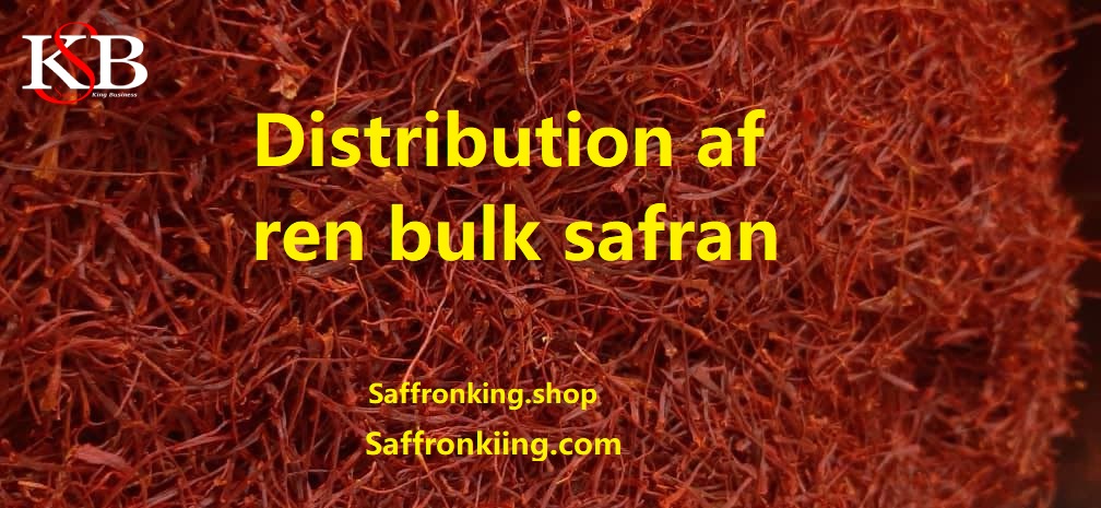 Distribution of bulk saffron