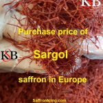Purchase price of Sargol saffron in Europe