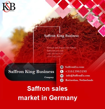 Saffron sales market in Germany and saffron prices