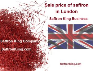 Sale price of saffron in London