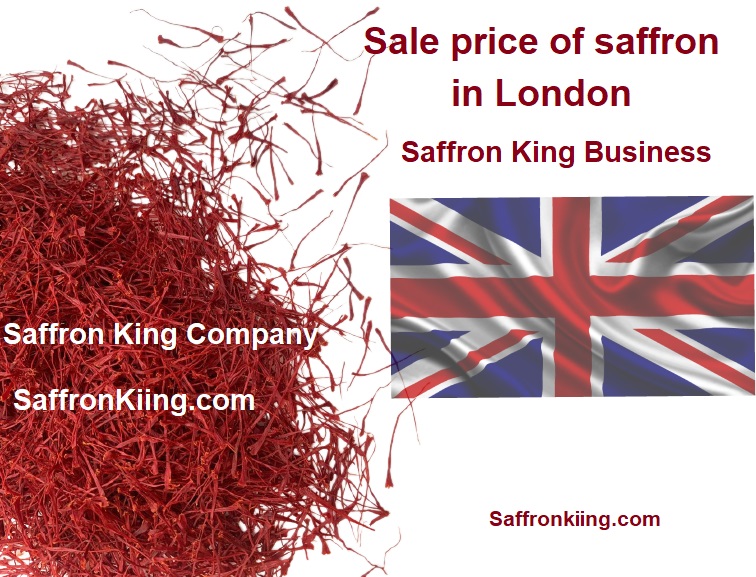 Sale price of saffron in London