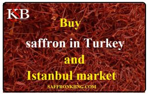 Buy saffron in Turkey and Istanbul market