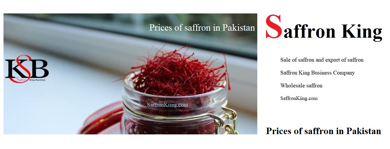 Prices of saffron in Pakistan