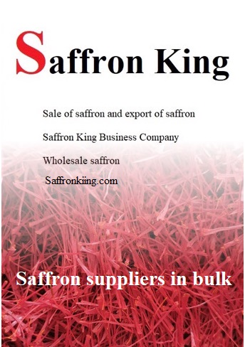 Saffron suppliers in bulk