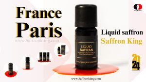 Liquid saffron in Paris