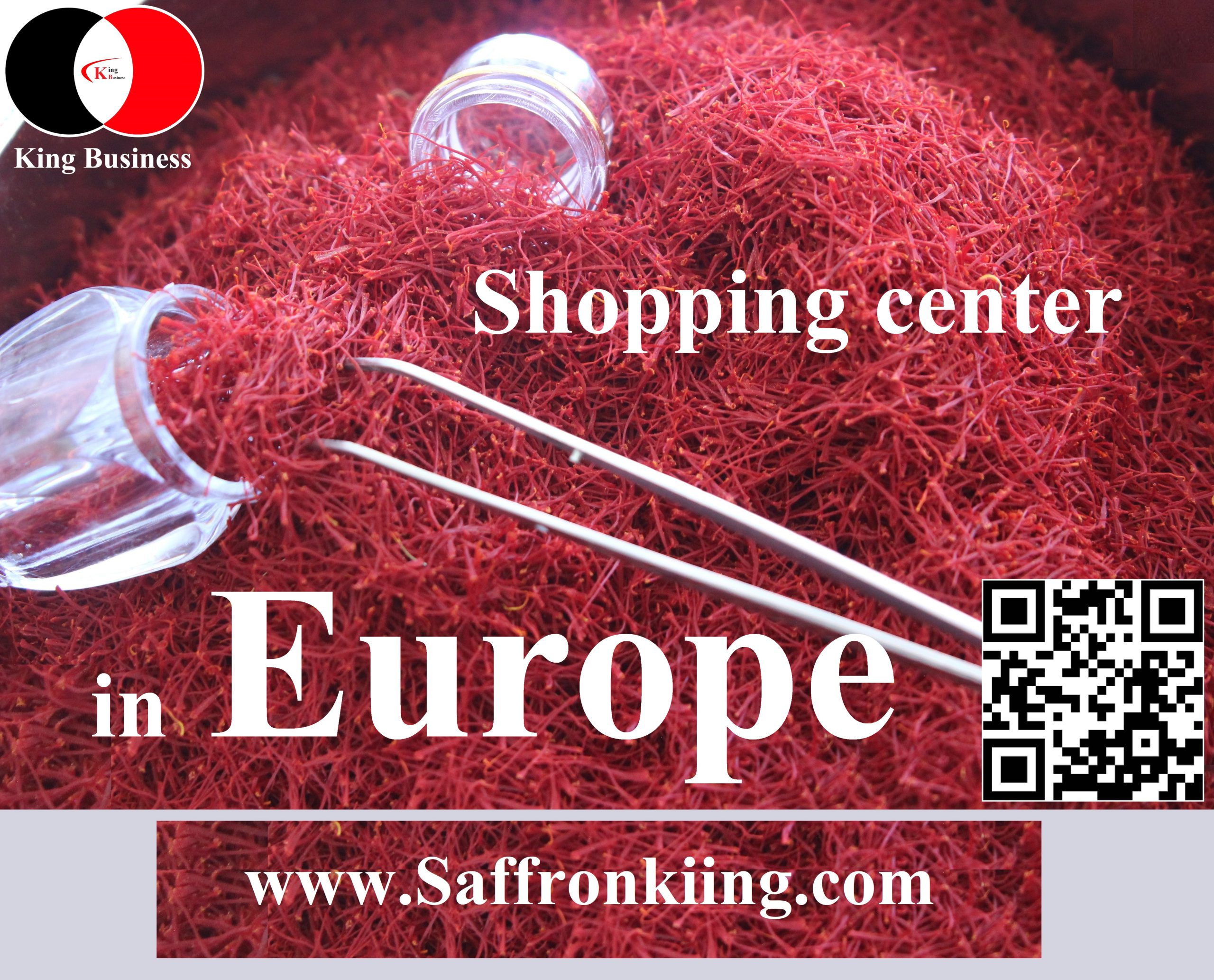 Shopping center for all types of saffron in Europe