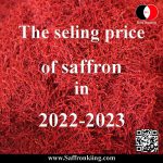 The selling price of saffron in 2023 -2022