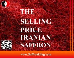 The selling price of Iranian saffron