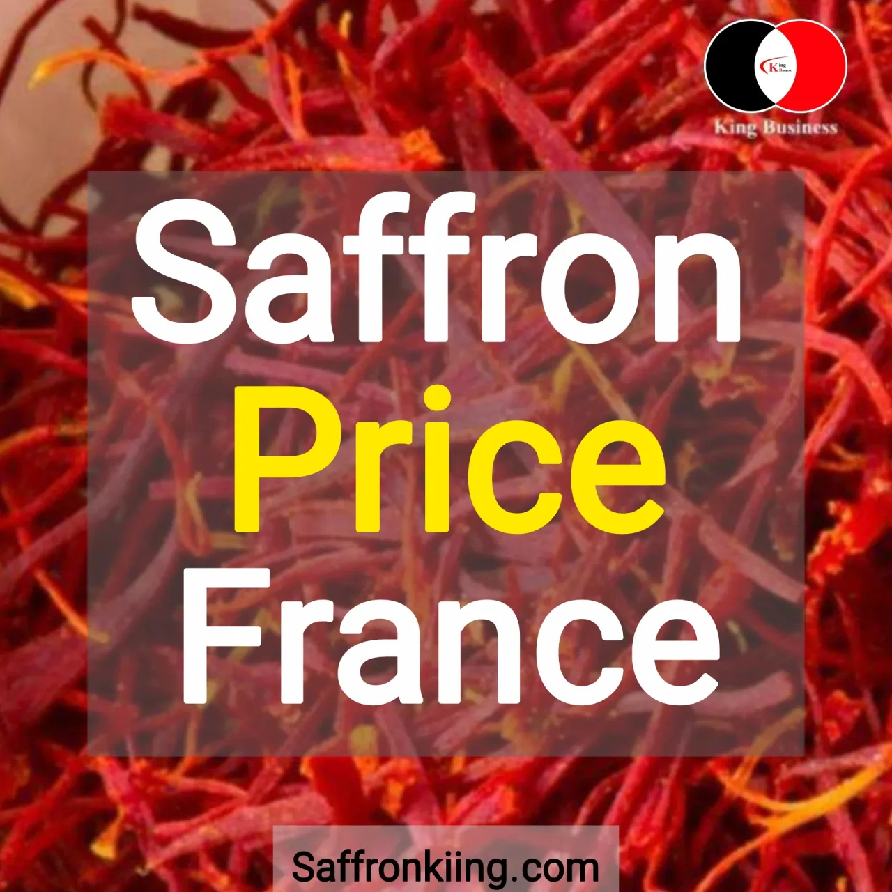 How much is Saffron price in France?