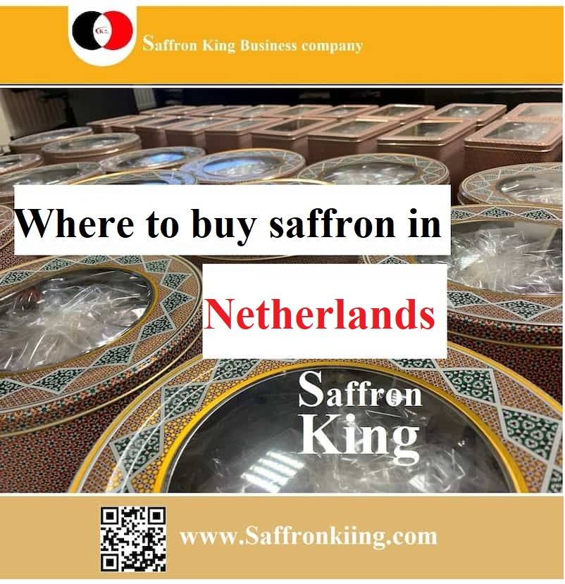 Saffron shop in Amsterdam