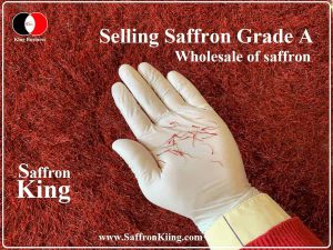 The price of saffron is online