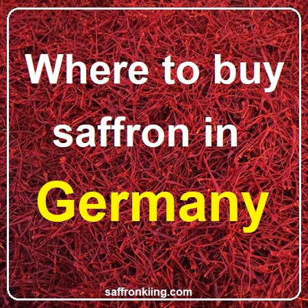 Where to buy saffron in Germany?