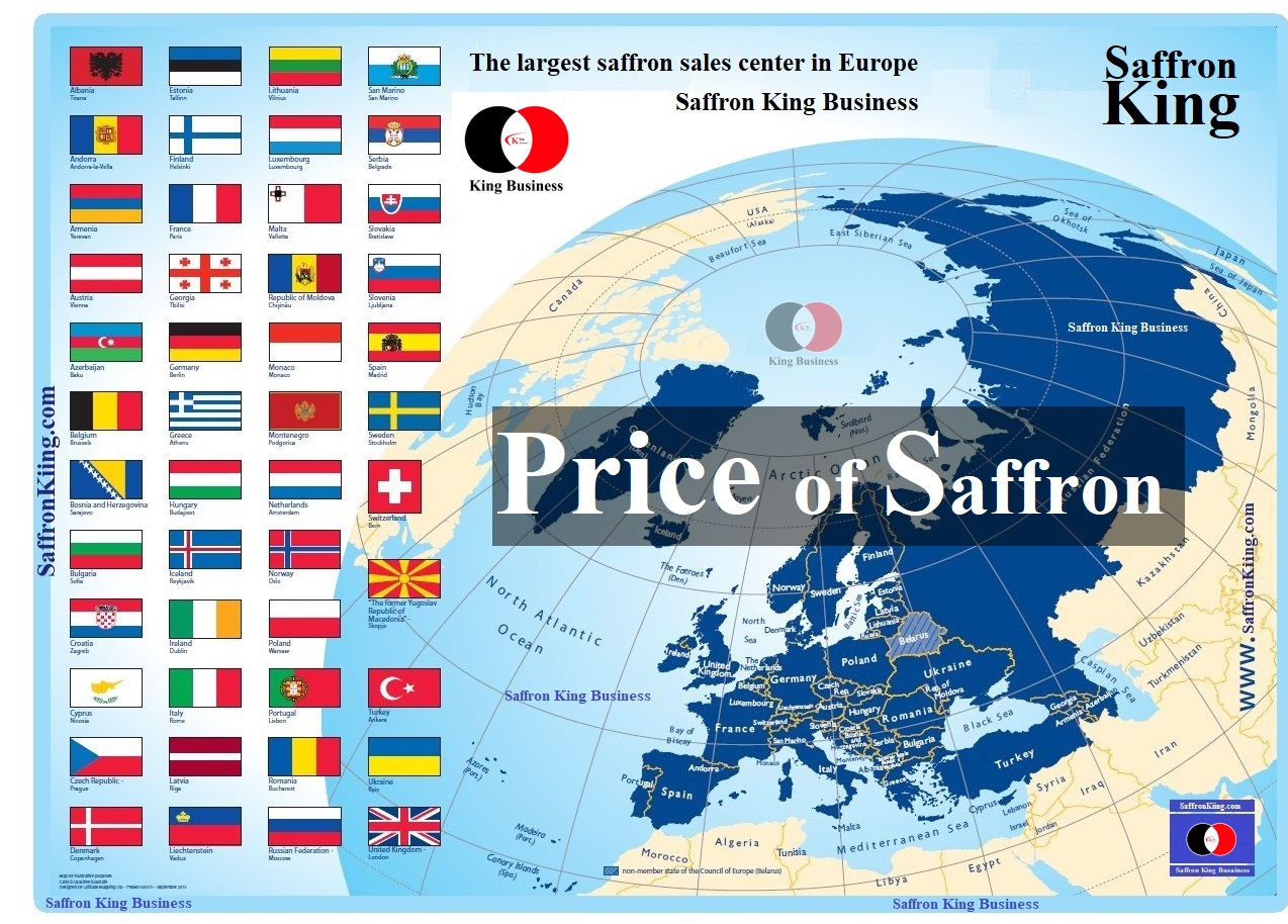 Sale of pure saffron - price of saffron Germany, France