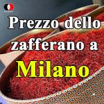 Prezzo dello zafferano a Milano