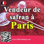 Vendeur de safran à Paris