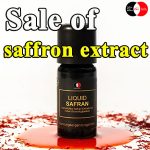 Sale of saffron extract