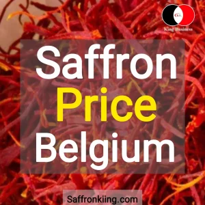 price of saffron in Belgium