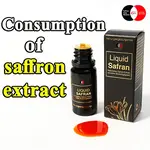 Consumption of saffron extract