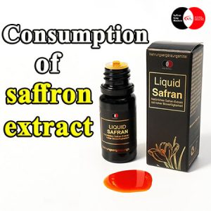 Consumption of saffron extract