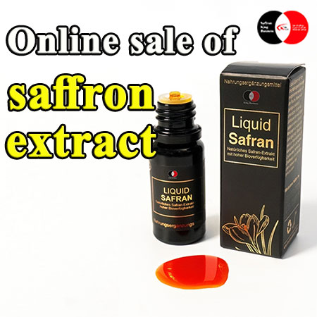 Online sale of saffron extract