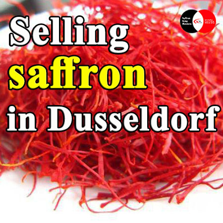 Selling saffron in Dusseldorf