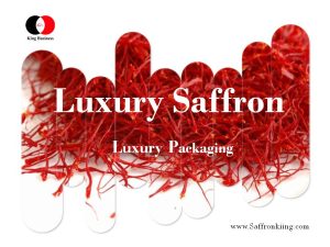 Saffron sales center in Belgium