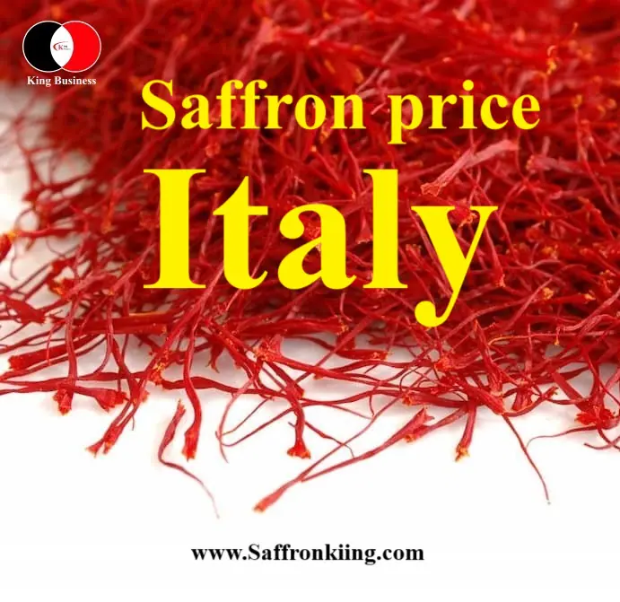 the price of luxury saffron in Germany and Italy?