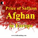 The price of 1 kg of Afghan saffron in Rome