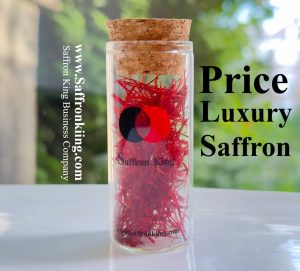 The price of saffron in luxury boxes