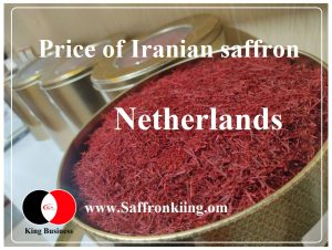 Saffron price in the Netherlands