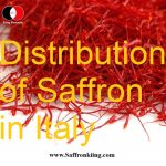 Distribution of saffron in Italy + saffron price