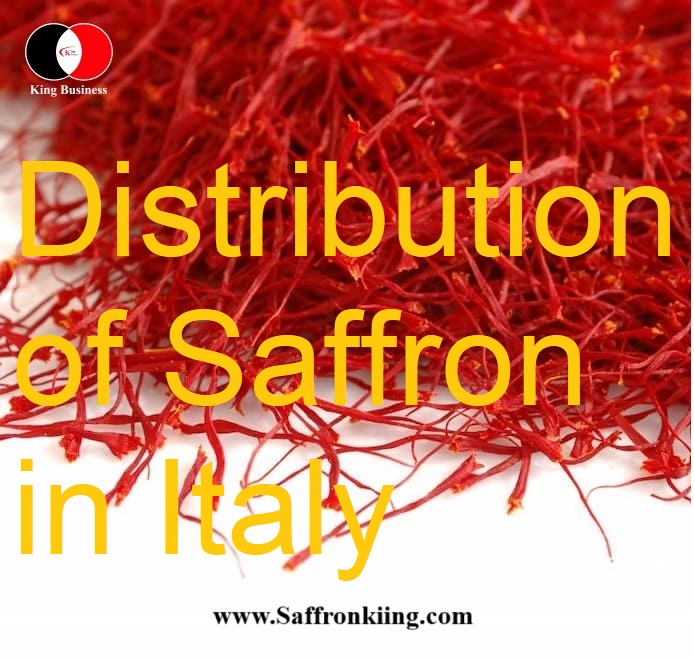 Distribution of saffron in Italy + saffron price