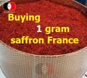 Buying 1 gram of saffron in France