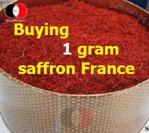 Buying 1 gram of saffron in France