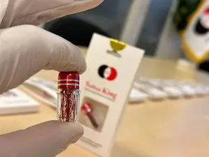 Saffron Seller in France