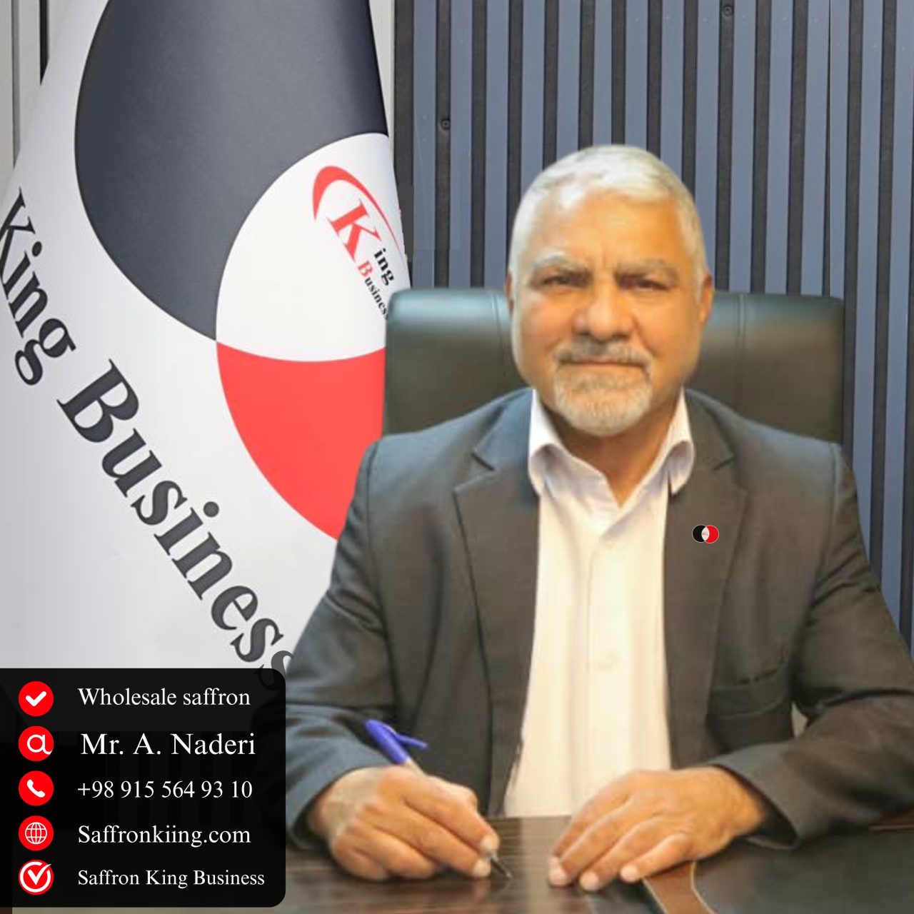 Mr. A.NADERI - Saffron King Business company