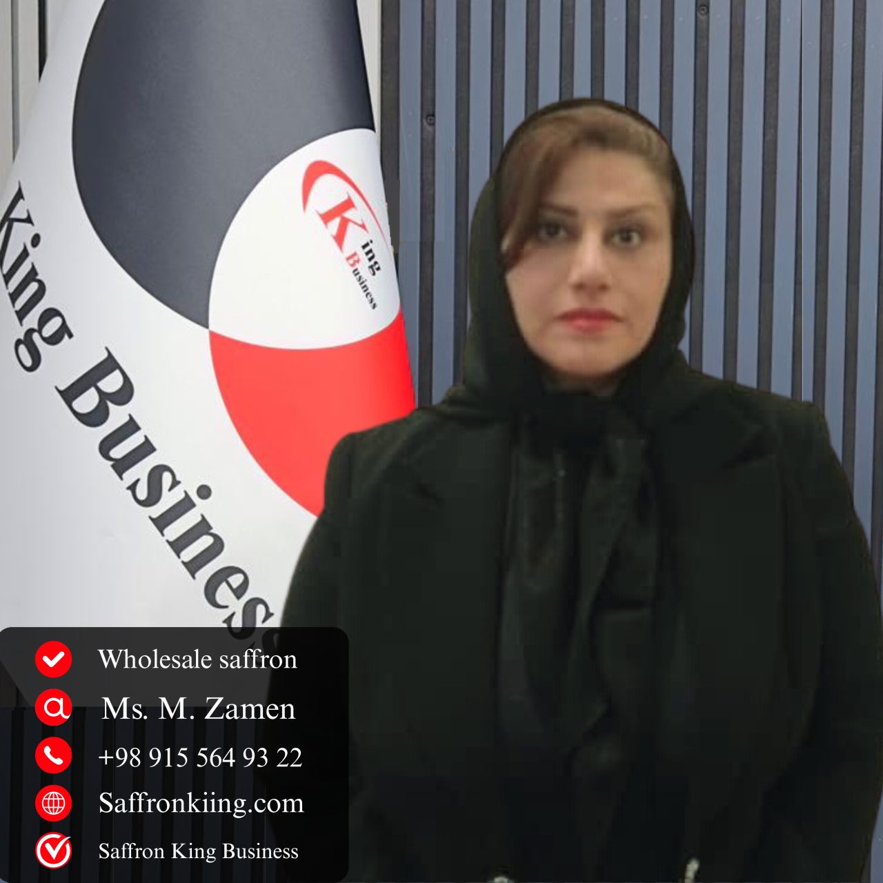 Ms. M.Zamen - Saffron King Business