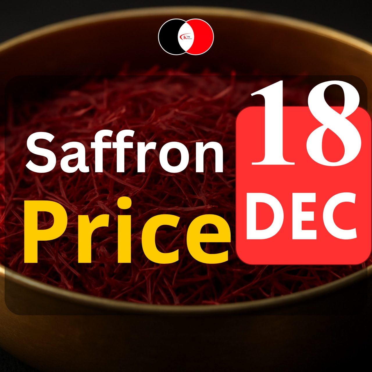 Saffron price today December 18