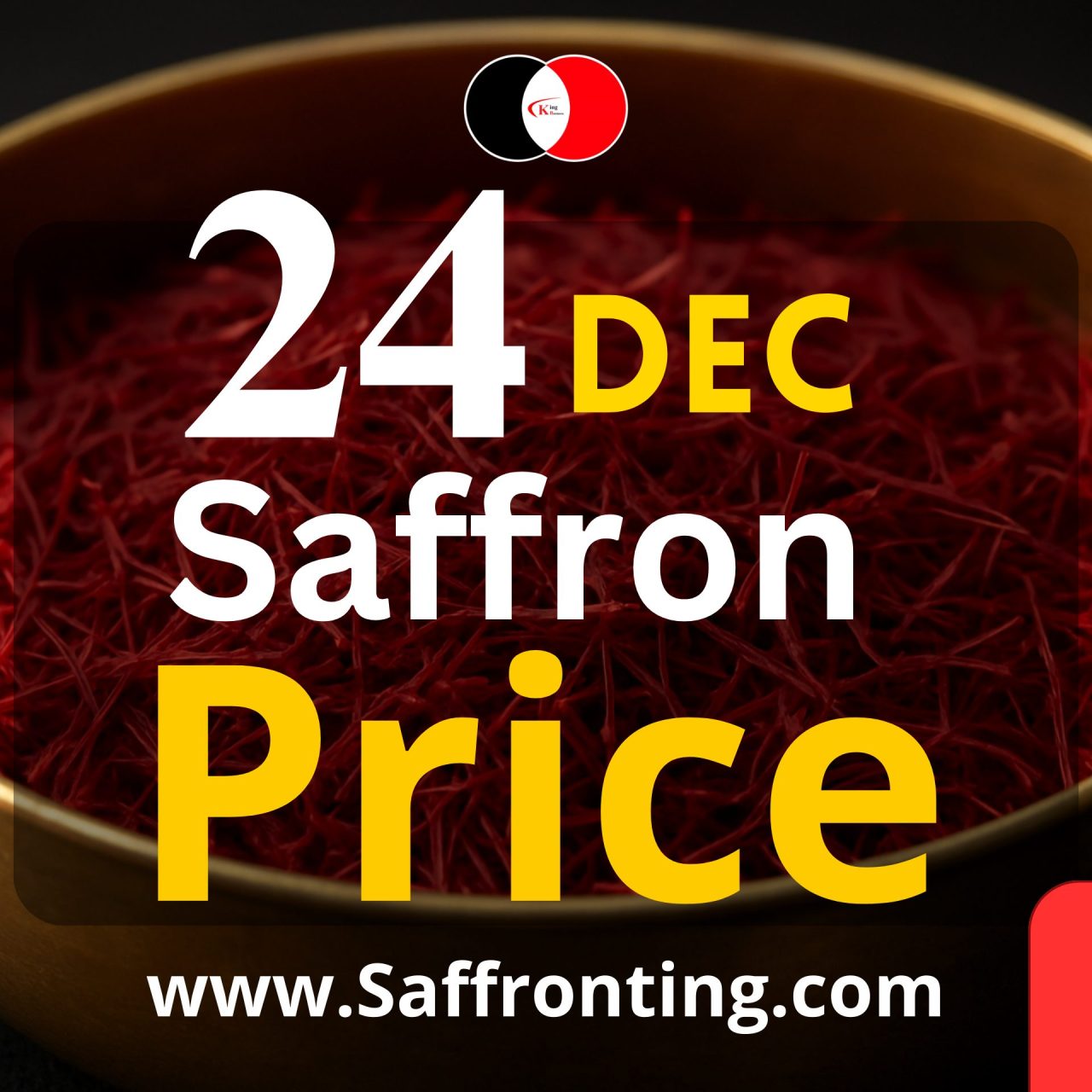 Saffron Prices Today December 24