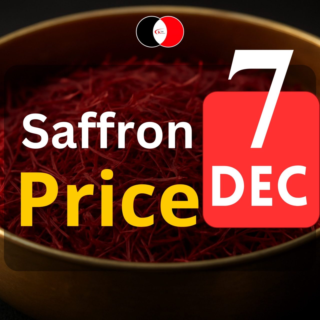 Saffron Price Today December 7