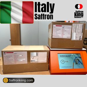 Exporting saffron to Italy