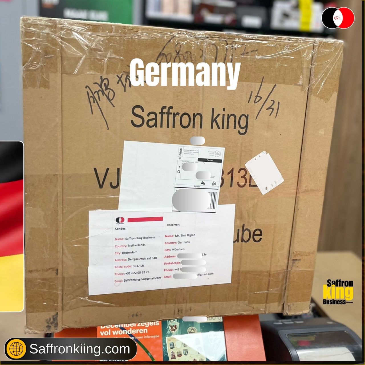 Domestic and International Saffron Sales