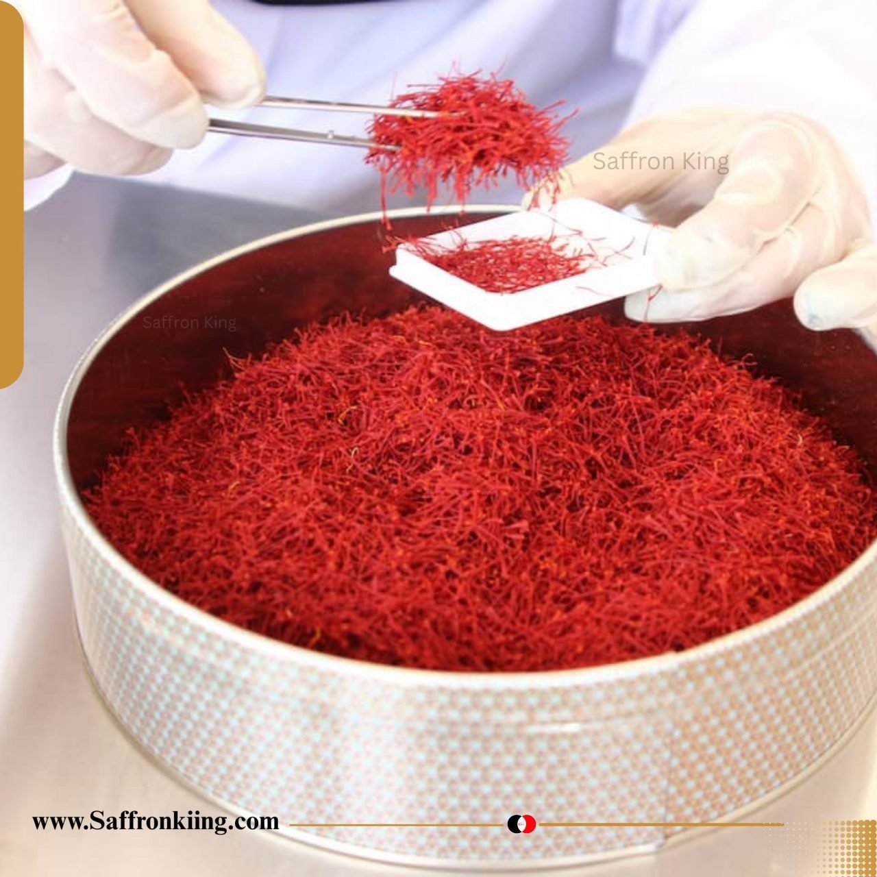 Bulk saffron Grade A+, healthy and red saffron strands at Saffron King