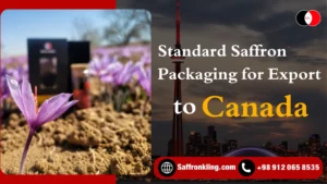 Standard Saffron Packaging for Export
