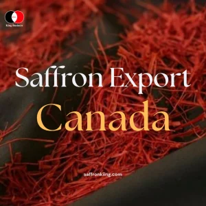 Exporting saffron to Canada