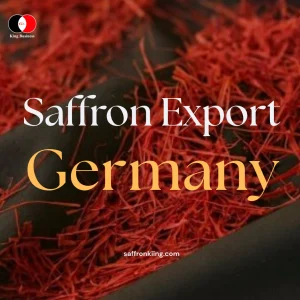 Exporting saffron to Germany
